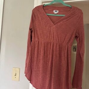 Old Navy Maternity:Women's Terracotta Long Sleeve Tee
